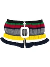 JW ANDERSON STRIPED KNITTED NECKBAND