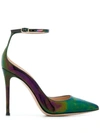 GIANVITO ROSSI IRIDESCENT STILETTO PUMPS