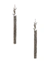 SAINT LAURENT Monogram Chain Earrings,SLAU-WL82