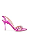 MIU MIU Jeweled Slingback Sandals,MIUF-WZ11