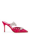 MANOLO BLAHNIK Lurum 90 Mule,MNIF-WZ116