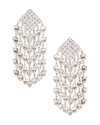 ALESSANDRA RICH HEART CASCADE CLIP EARRINGS,ARIF-WL23