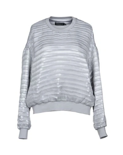 Annakiki Sweatshirt In Light Grey