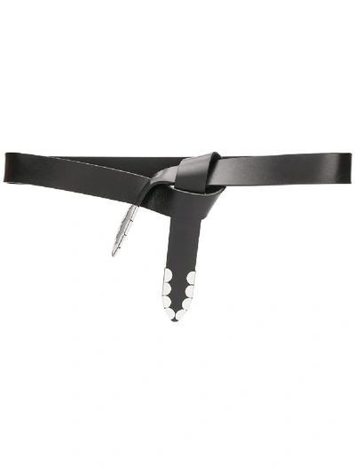 Isabel Marant Adjustable Ziuna Belt - 黑色 In 01bk Black