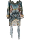 CAMILLA EMBELLISHED PRINTED TUNIC