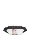 BURBERRY BURBERRY MEDIUM UNICORN PRINT NYLON BUM BAG - 白色