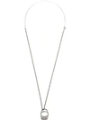 MAISON MARGIELA RING PENDANT CHAIN NECKLACE