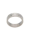 MAISON MARGIELA NUMBER ETCHED RING