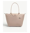 Longchamp Le Pliage Club Medium Shoulder Tote - Beige In Hawthorn