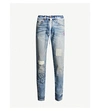 OFF-WHITE Faded wash slim-fit jeans