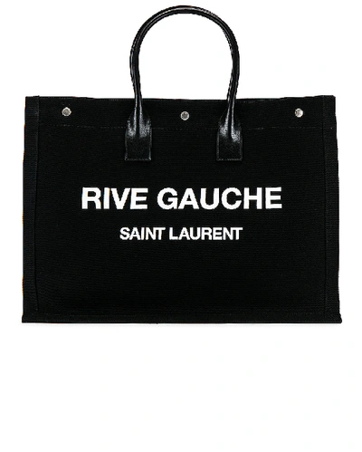 Saint Laurent Noe Large Tote Bag In Black