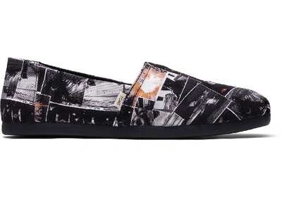 Toms Black Star Wars Darth&trade; Print Men's Classics Ft. Ortholite Slip-on Shoes