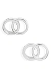 OLIVIA BURTON INTERLINK STUD EARRINGS,OBJCOE71