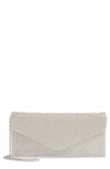 JUDITH LEIBER BEADED ENVELOPE CLUTCH,H225000