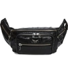 ZADIG & VOLTAIRE BANANE CRUSH LEATHER BELT BAG,WHAS2013F