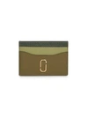 Marc Jacobs The Snapshot Leather Card Case In Desert Mountain Multi