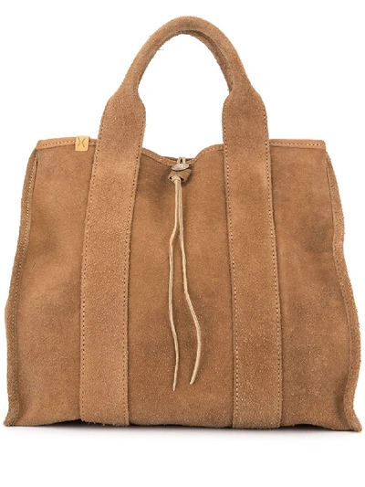 Visvim Medium Tote Bag - Brown | ModeSens