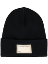 OAMC FRONT PATCH KNITTED BEANIE