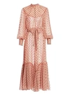 ZIMMERMANN Eye Spy Silk Polka Dot Dress