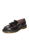 Dr. Martens' Men's Adrian Moc Toe Loafers In Cherry Red Arcadia