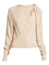 CHLOÉ Shoulder-Tie Cashmere Sweater