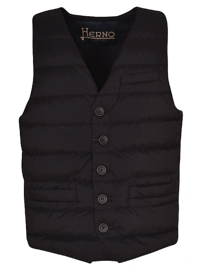 Herno Buttoned Padded Gilet
