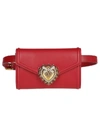 DOLCE & GABBANA SACRED HEART BELT BAG,10995766