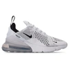 Nike Air Max 270 Sneakers In White In White/white/black