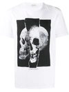 ALEXANDER MCQUEEN ALEXANDER MCQUEEN SKULL PRINT T-SHIRT - 白色