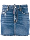 DSQUARED2 CLASSIC MINI DENIM SKIRT