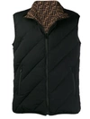 FENDI QUILTED PADDED GILET