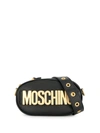 MOSCHINO LOGO PLAQUE BELT BAG