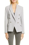 L AGENCE KENZIE DOUBLE BREASTED BLAZER,1432PMB