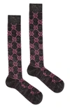 GUCCI LOGO SOCKS,4765253G199