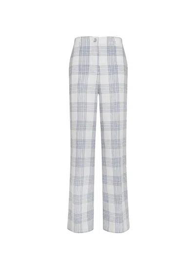19.70 Nineteen Seventy High-waisted Palazzo Trousers In Celeste