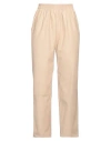 19.70 Nineteen Seventy Woman Pants Beige Size 12 Polyester, Polyurethane In Sand