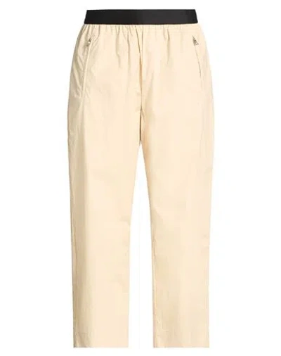 19.70 Nineteen Seventy Woman Pants Beige Size 8 Cotton In Nude