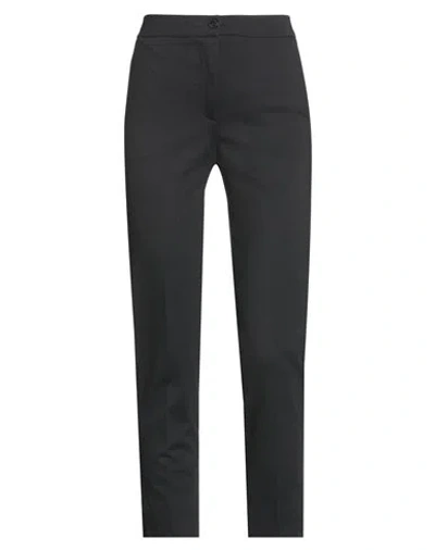 19.70 Nineteen Seventy Woman Pants Black Size 10 Viscose, Polyamide, Elastane