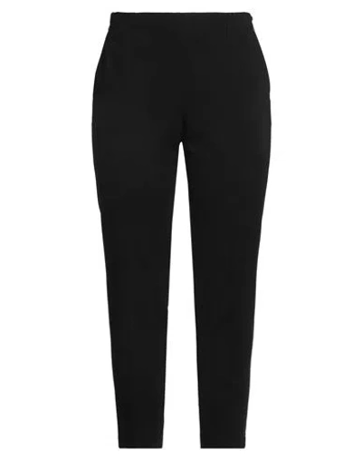 19.70 Nineteen Seventy Woman Pants Black Size 12 Viscose, Polyamide, Elastane