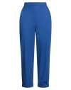 19.70 Nineteen Seventy Woman Pants Blue Size 8 Viscose, Polyamide, Elastane In Blue
