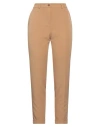 19.70 Nineteen Seventy Woman Pants Camel Size 12 Polyester, Elastane In Beige