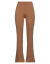 19.70 Nineteen Seventy Woman Pants Camel Size 6 Viscose, Polyamide, Elastane In Beige