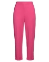 19.70 Nineteen Seventy Woman Pants Fuchsia Size 12 Viscose, Polyamide, Elastane In Pink