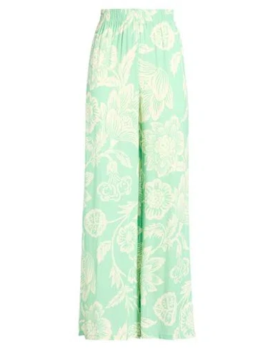 19.70 Nineteen Seventy Woman Pants Light Green Size 4 Viscose