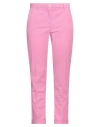 19.70 Nineteen Seventy Woman Pants Pink Size 4 Cotton, Linen, Elastane