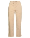 19.70 Nineteen Seventy Woman Pants Sand Size 4 Cotton, Elastane