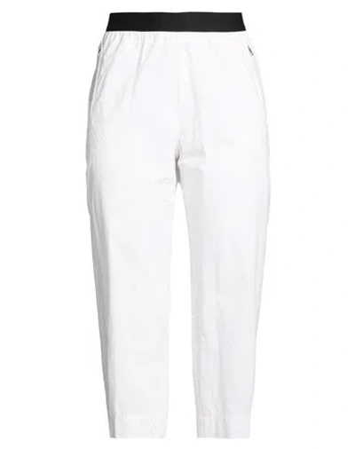 19.70 Nineteen Seventy Woman Pants White Size 10 Cotton