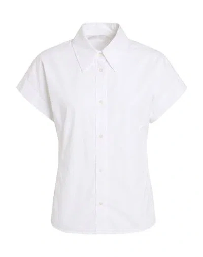 19.70 Nineteen Seventy Woman Shirt White Size 6 Cotton