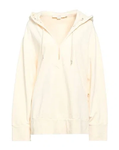 19.70 Nineteen Seventy Woman Sweatshirt Ivory Size S Cotton In White
