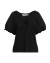 19.70 Nineteen Seventy Woman T-shirt Black Size M Cotton